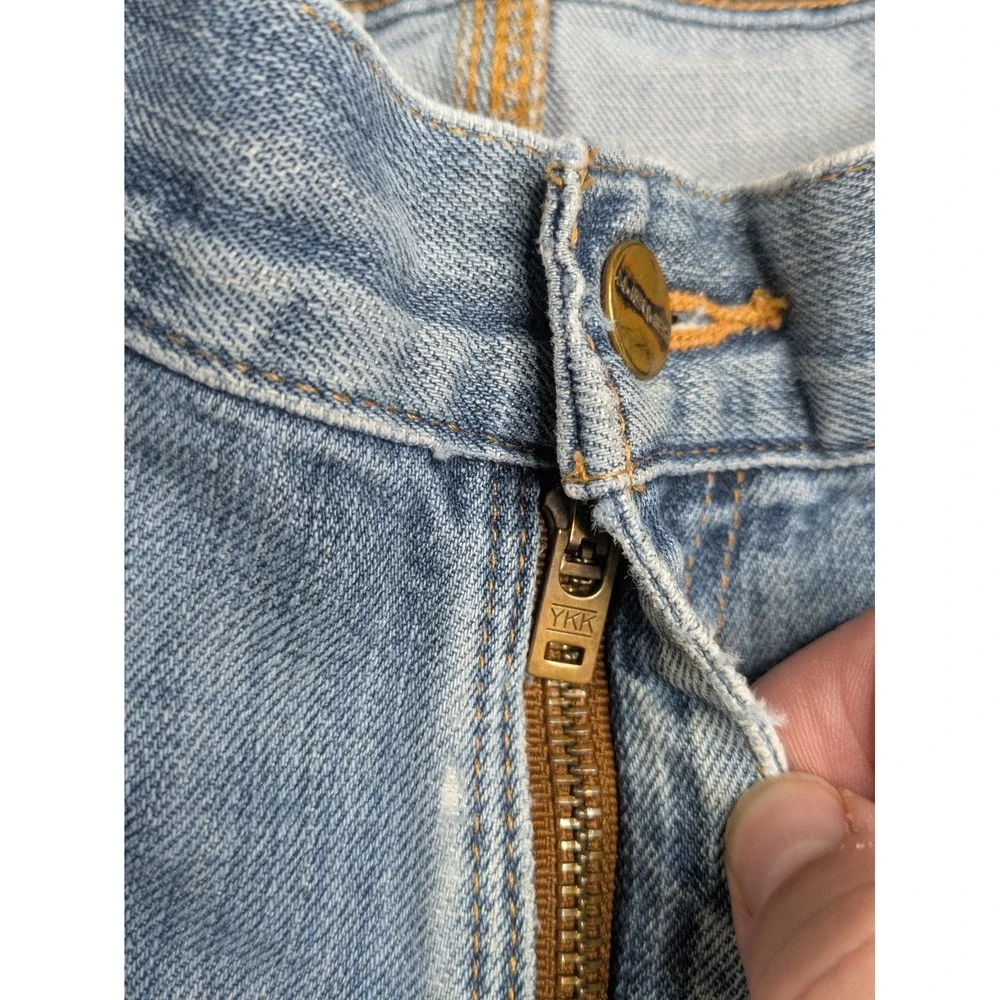 VTG Carhartt Jeans Mens 38x30‎ Blue Denim Relaxed Fit Carpenter Distressed Y2K